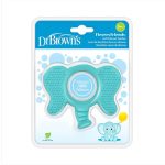 Dr. Brown's Flexees Anneau de dentition Éléphant bleu 3m+ TE002