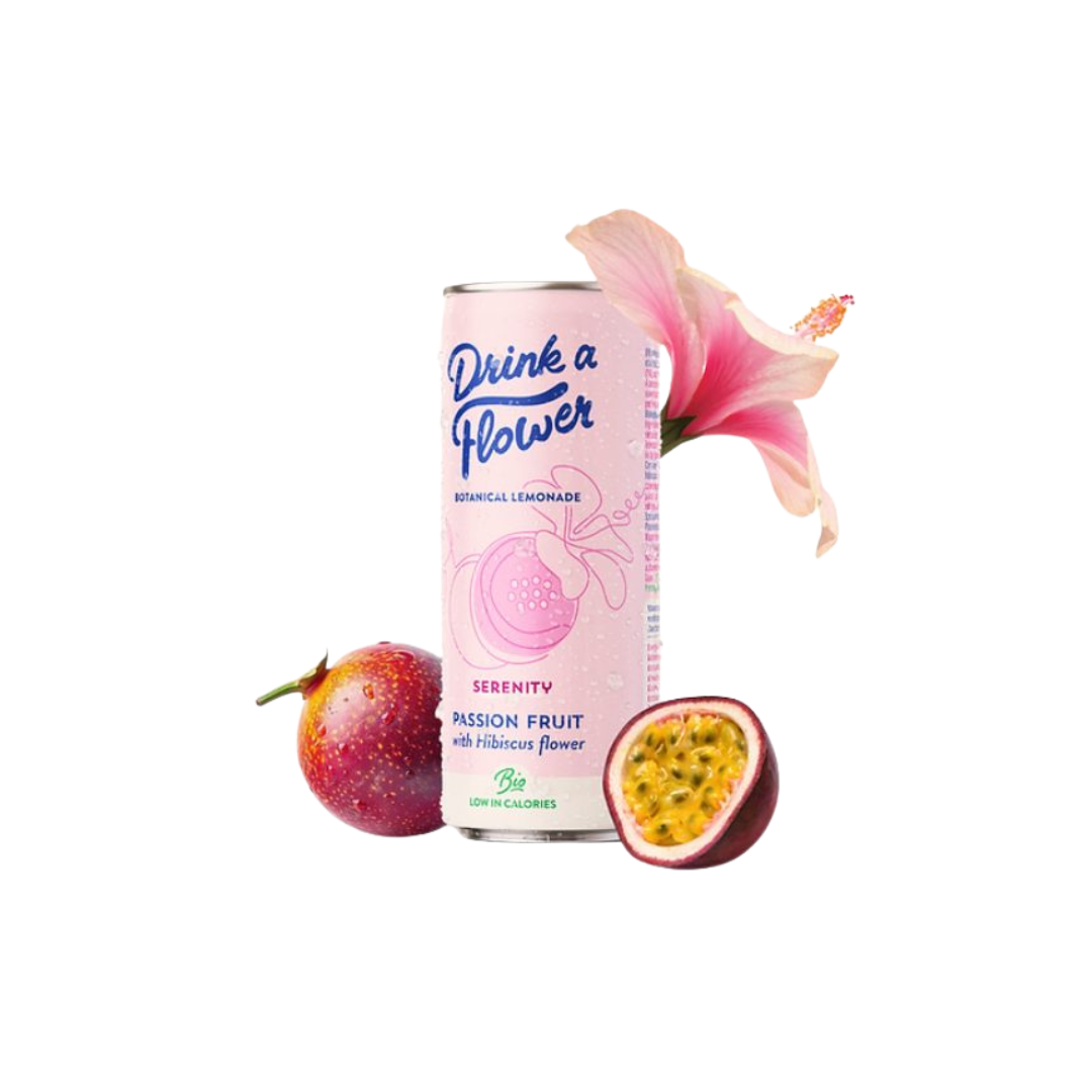 Drink a Flower Limonade botanique Hibiscus Passion 250 ml Drink a Flower Limonade botanique Hibiscus Passion 250 ml