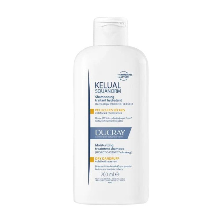 Ducray Kelual Squanorm Shampooing traitant hydratant 200 ml