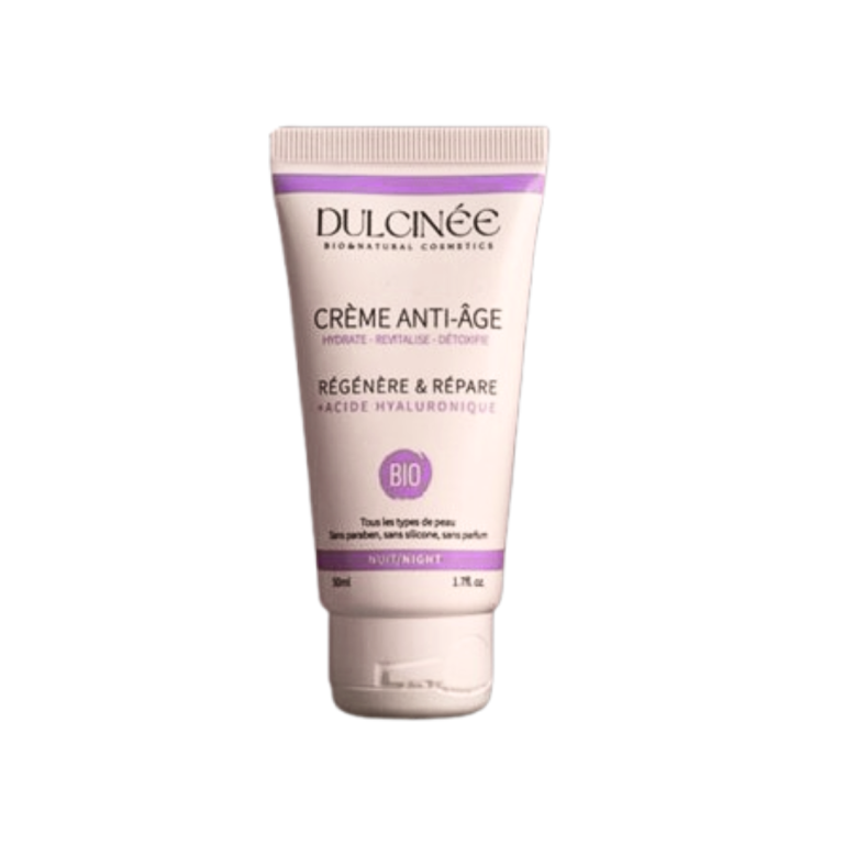 Dulcinée Crème de nuit anti-âge bio 50 ml