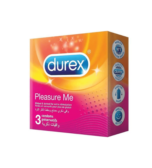 Durex Pleasure Me 3 préservatifs