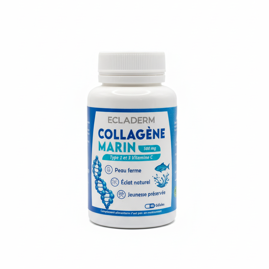 Ecladerm Collagène marin 90 gélules Ecladerm Collagène marin 90 gélules