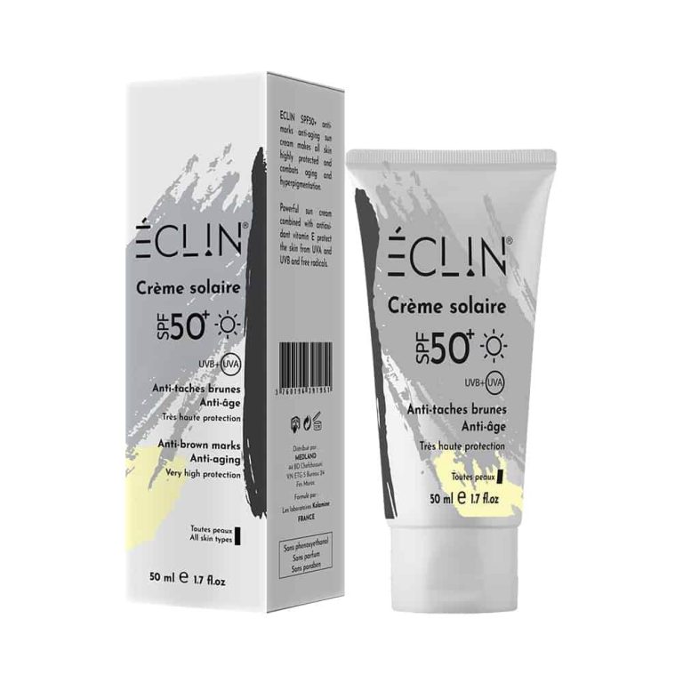 Eclin Écran solaire anti-taches anti-âge SPF50+ 50 ml