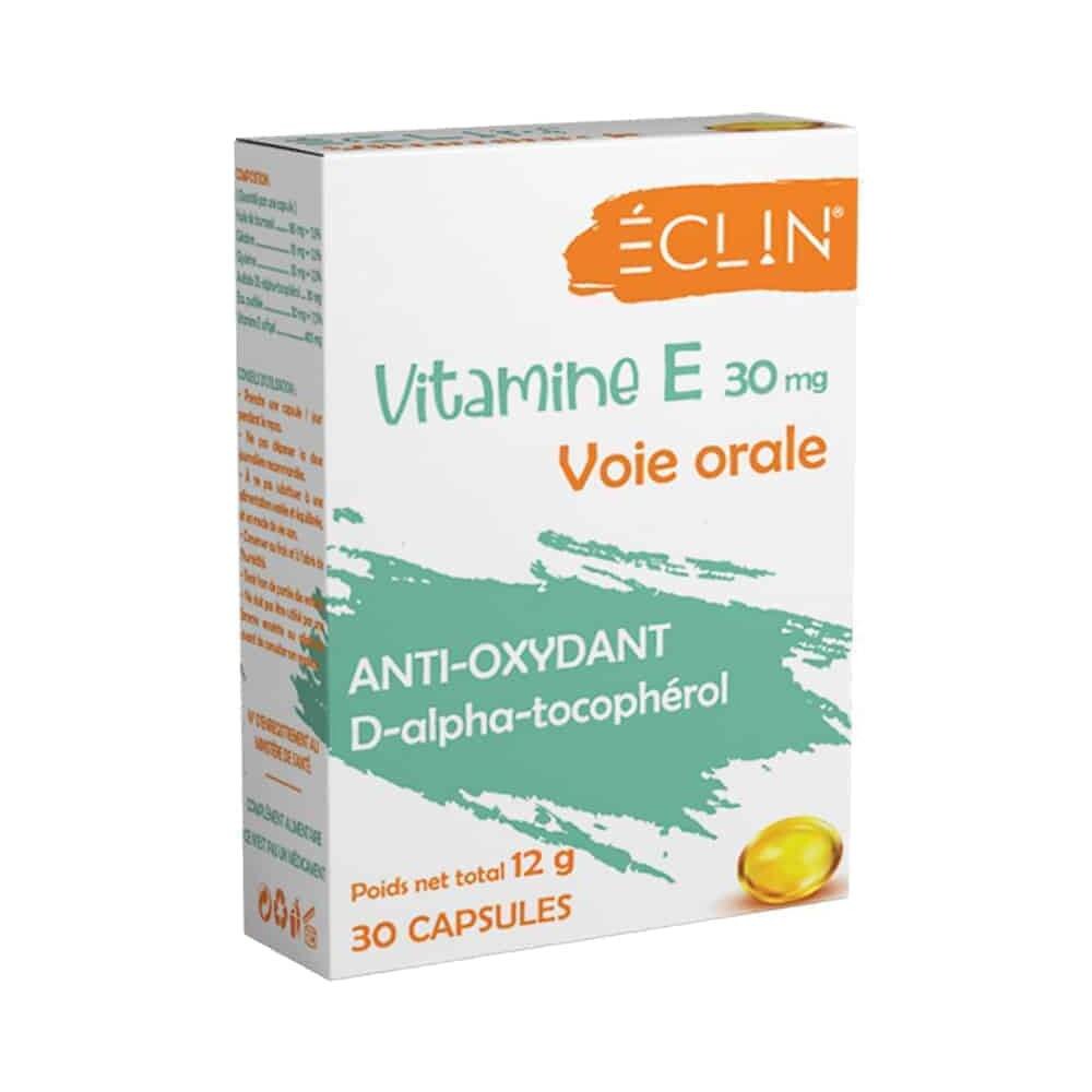 Eclin Vitamine E 30 capsules Eclin Vitamine E 30 capsules