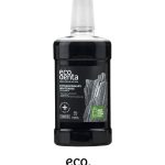 Ecodenta Bain de bouche blanchissant au charbon actif 500 ml