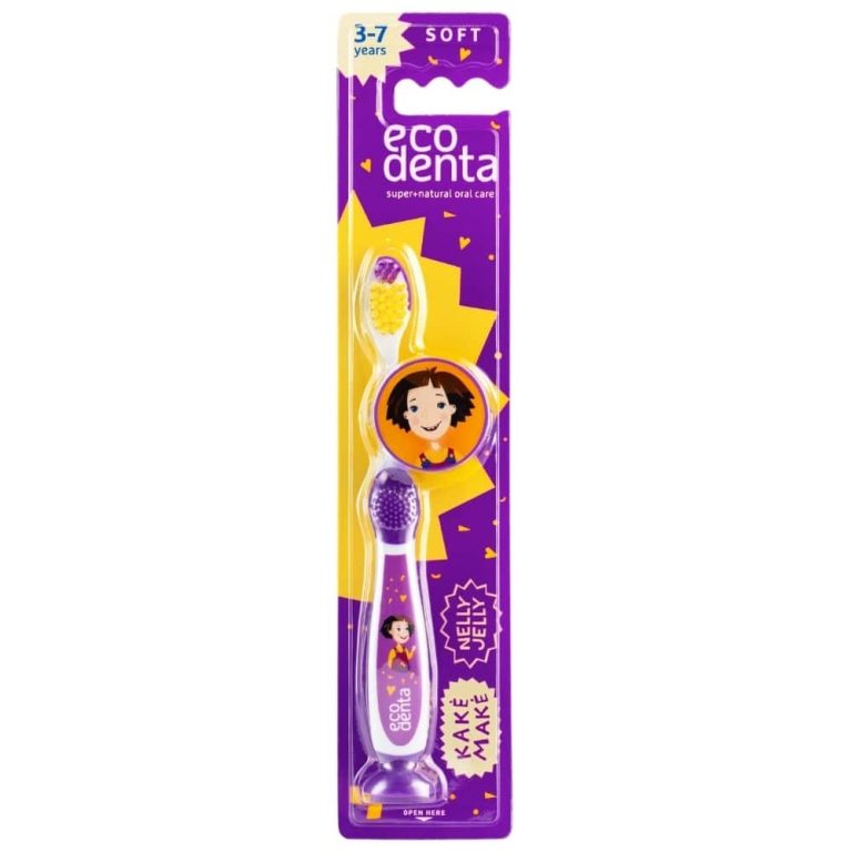 Ecodenta Kids Brosse à dents souple 3-7 ans