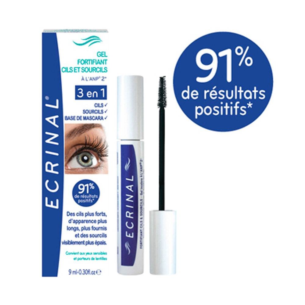 Ecrinal ANP2+ Fortifiant cils et sourcils Gel incolore 8 ml