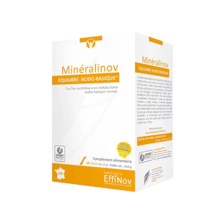 Effinov Minéralinov Minéraux et électrolytes 14 sticks
