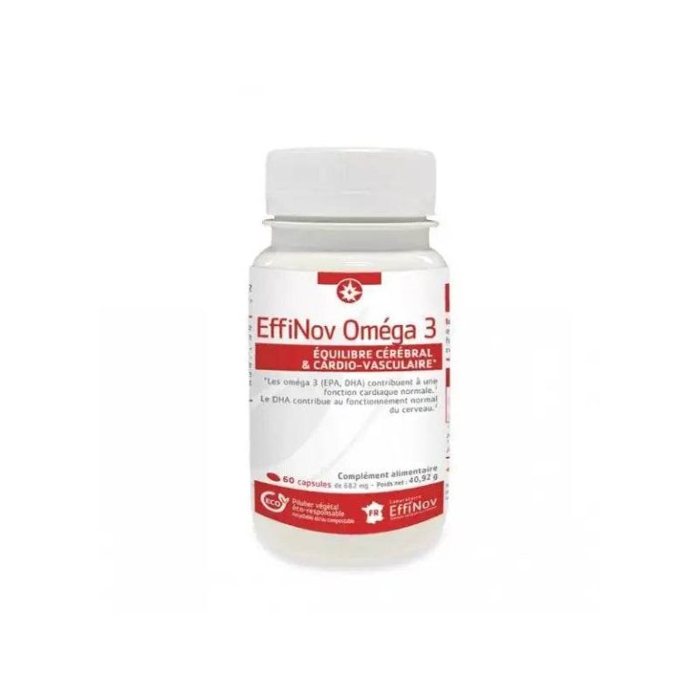 Effinov Oméga 3 60 capsules