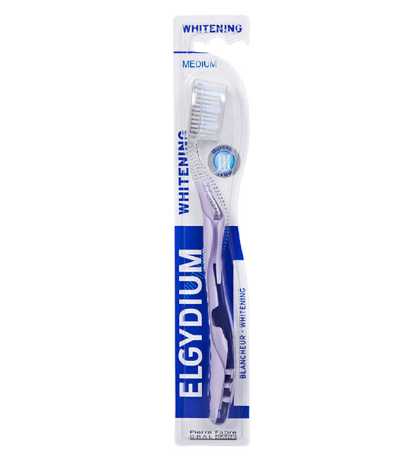 Elgydium Blancheur Brosse à dents medium Elgydium Blancheur Brosse à dents medium