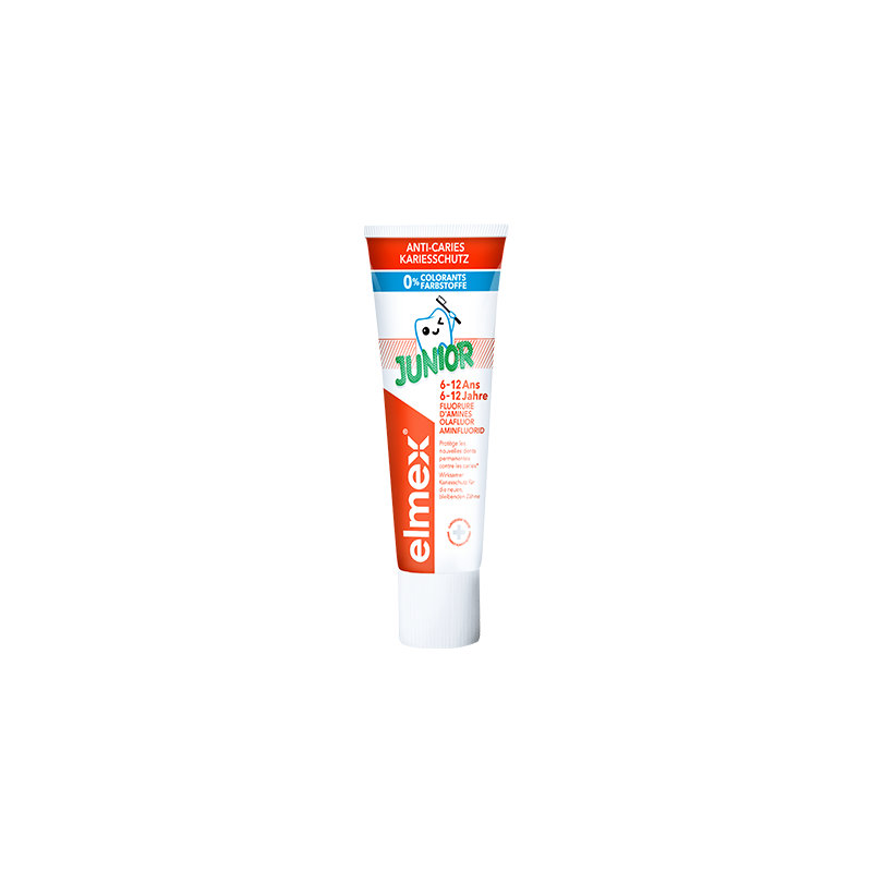 Elmex Junior Dentifrice 6-12 ans 75 ml Elmex Junior Dentifrice 6-12 ans 75 ml