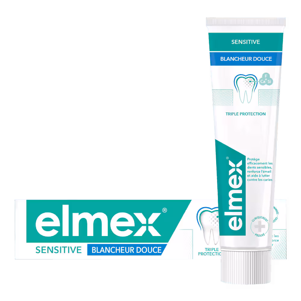 Elmex Sensitive Blancheur Dentifrice 75 ml Elmex Sensitive Blancheur Dentifrice 75 ml