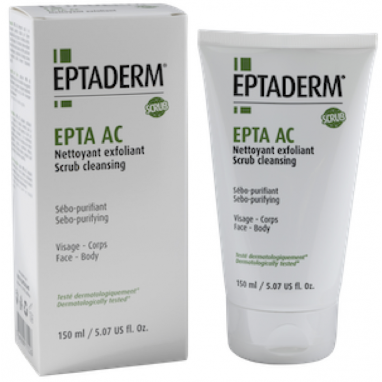 Eptaderm Epta AC Nettoyant exfoliant 150 ml