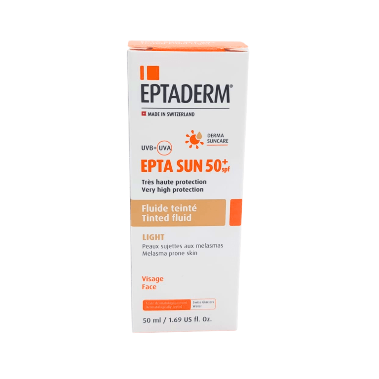 Eptaderm Epta Sun Fluide teinté SPF50+ Light 50 ml