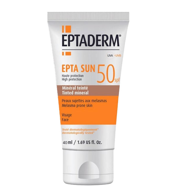 Eptaderm Epta Sun SPF50+ Minéral teinté 40 ml