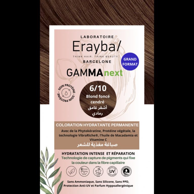 Erayba Coloration hydratante permanente 6 Blond foncé naturel