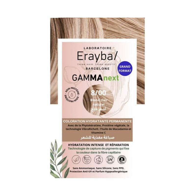 Erayba Gamma Next 8/00 Blond clair 100 ml Erayba Gamma Next 8/00 Blond clair 100 ml