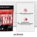 Eric Favre Créatine Pro Zero 300 g
