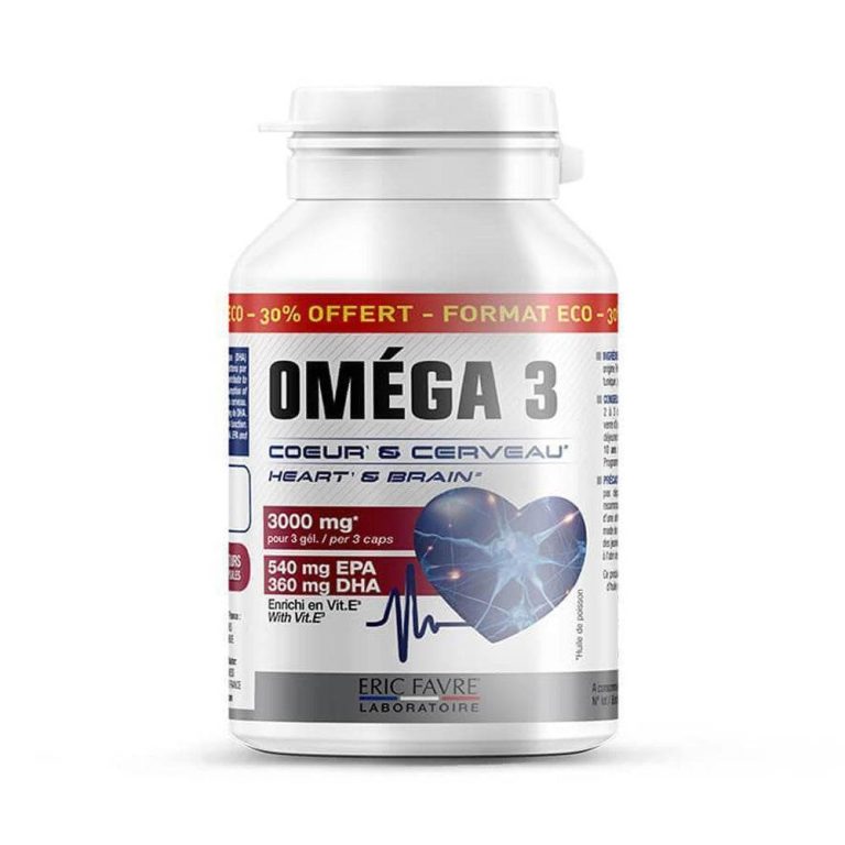 Eric Favre Omega 3 3000 mg 120 gélules
