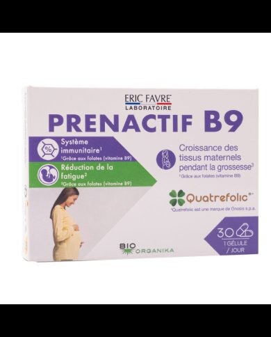 Eric Favre Prenactif B9 Grossesse 30 capsules Eric Favre Prenactif B9 Grossesse 30 capsules