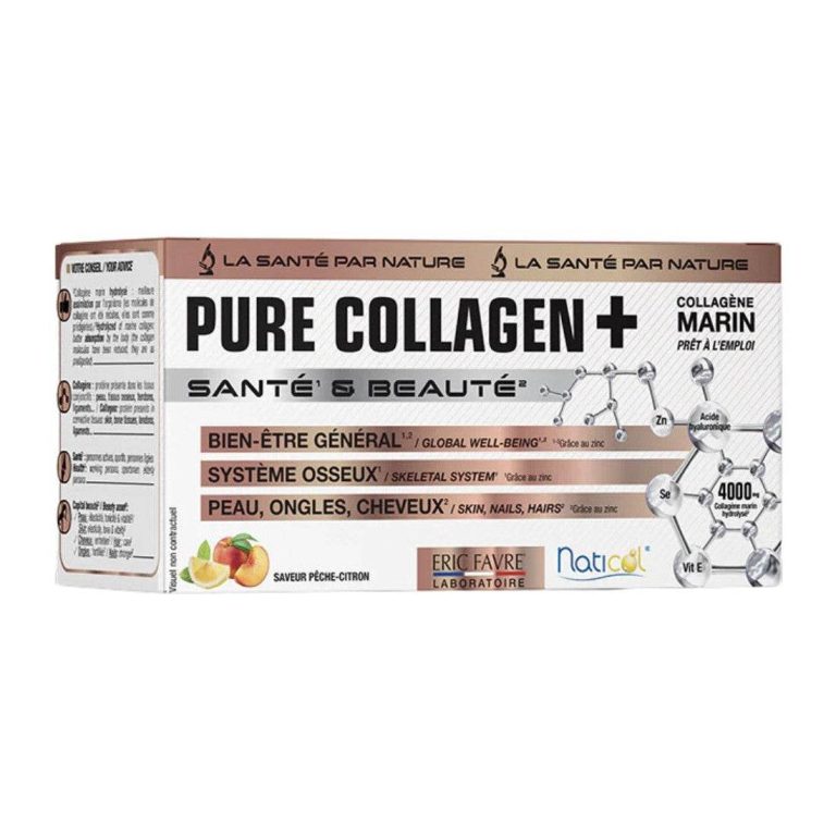 Eric Favre Pure Collagen+ Pêche citron 210 g