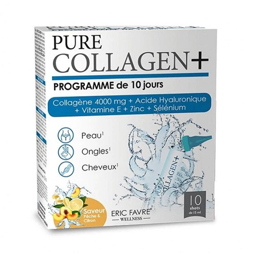 Eric Favre Pure Collagen+ Programme 10 jours 10 x 15 ml Eric Favre Pure Collagen+ Programme 10 jours 10 x 15 ml