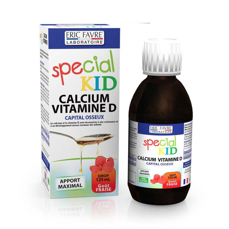 Eric Favre Special Kid Vitamine D et calcium