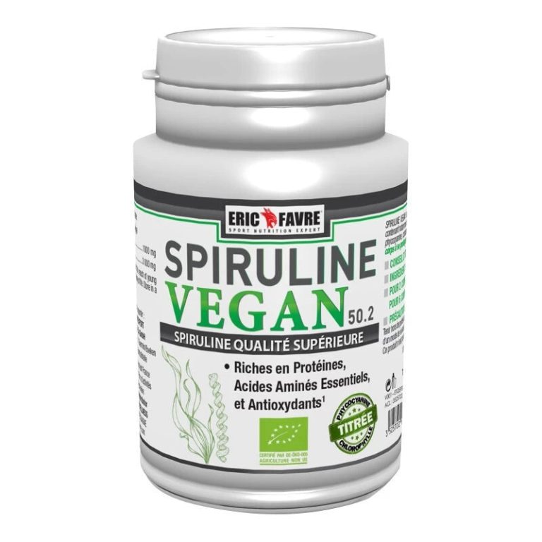 Eric Favre Spiruline Vegan Bio 100 comprimés