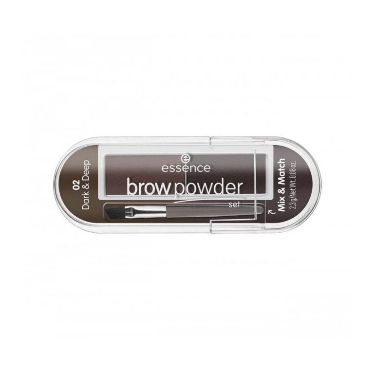 essence Poudre à sourcils avec pinceau
