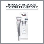 Eucerin Hyaluron-Filler Soin contour des yeux SPF15 15 ml