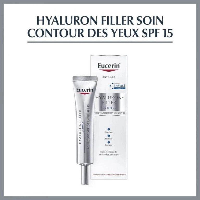 Eucerin Hyaluron-Filler Soin contour des yeux SPF15 15 ml