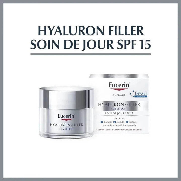 Eucerin Hyaluron-Filler Soin de jour 3x Effect 50 ml Eucerin Hyaluron-Filler Soin de jour 3x Effect 50 ml