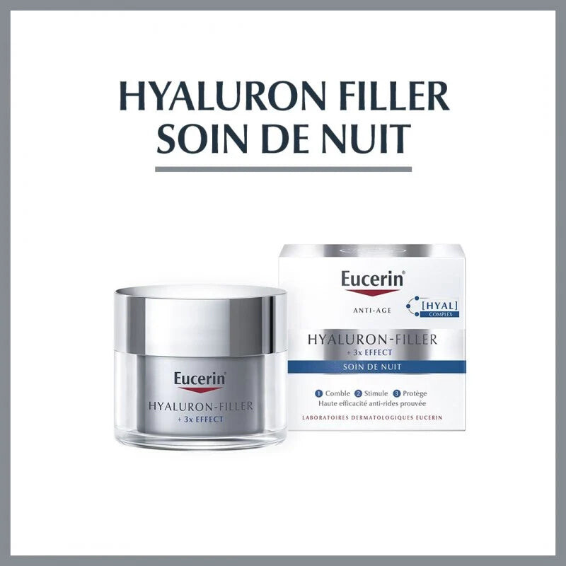 Eucerin Hyaluron-Filler Soin de nuit 50 ml Eucerin Hyaluron-Filler Soin de nuit 50 ml