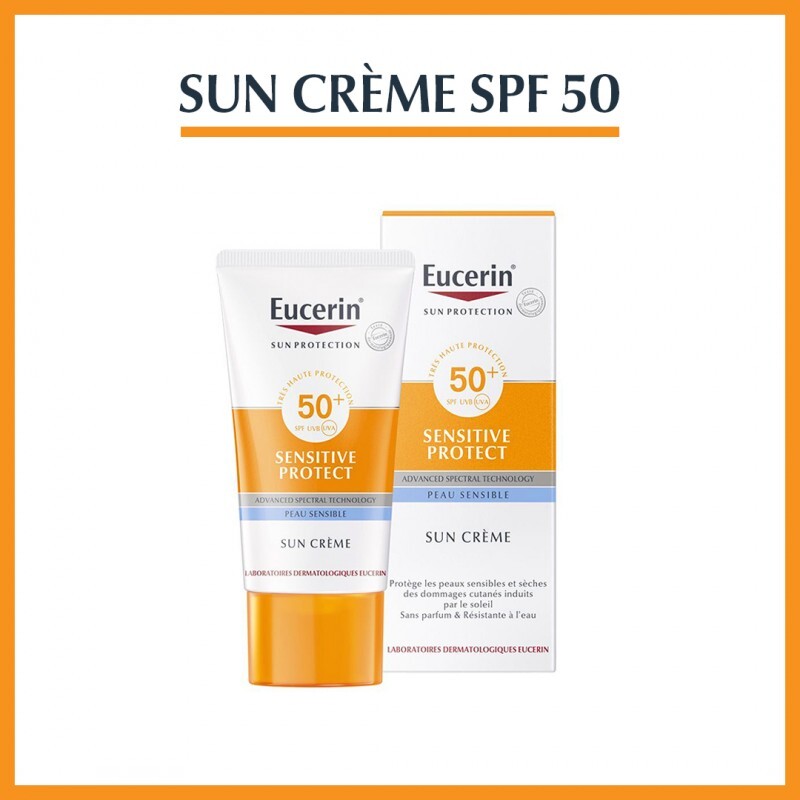 Eucerin Sun Crème visage SPF50+ 50 ml Eucerin Sun Crème visage SPF50+ 50 ml