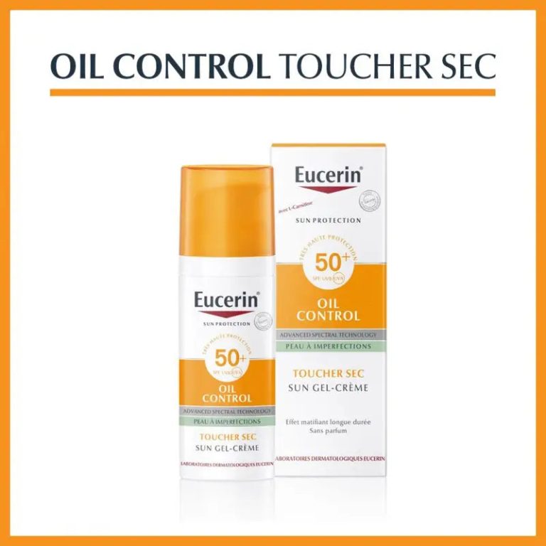 Eucerin Sun Oil Control Gel-crème toucher sec SPF50+ 50 ml
