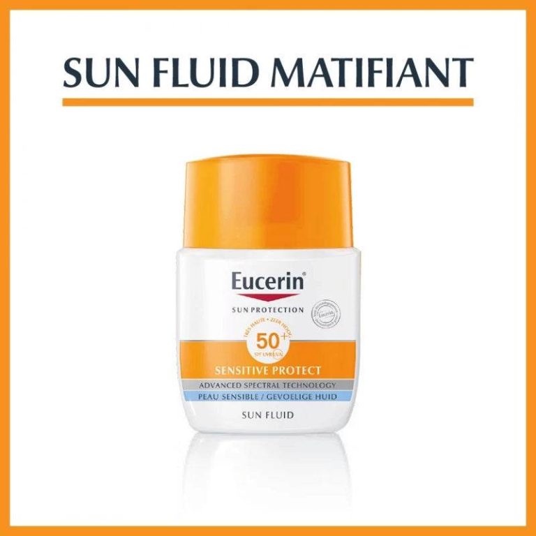Eucerin Sun Sensitive Protect Fluide matifiant SPF50+ 50 ml