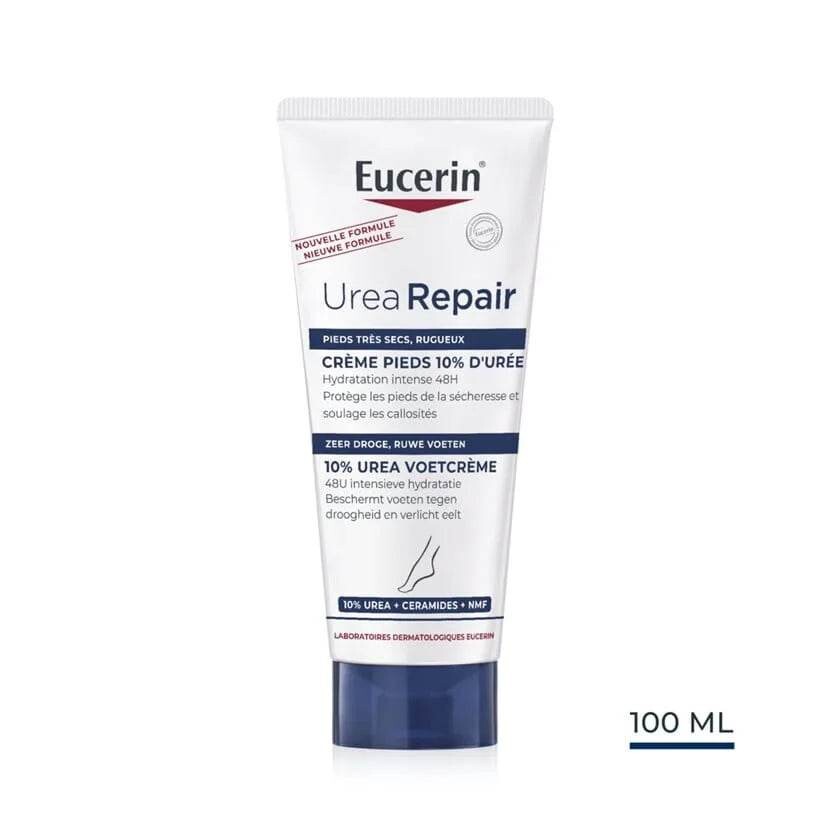 Eucerin UreaRepair Plus Crème pieds 10 % d'urée 100 ml Eucerin UreaRepair Plus Crème pieds 10 % d'urée 100 ml