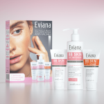 Eviana Pack Crème éclaircissante + Gel nettoyant + Écran invisible
