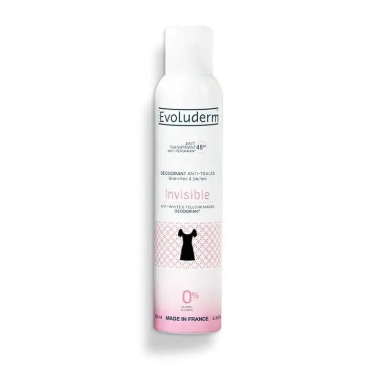 Evoluderm Déodorant Invisible anti-traces 48h 200 ml