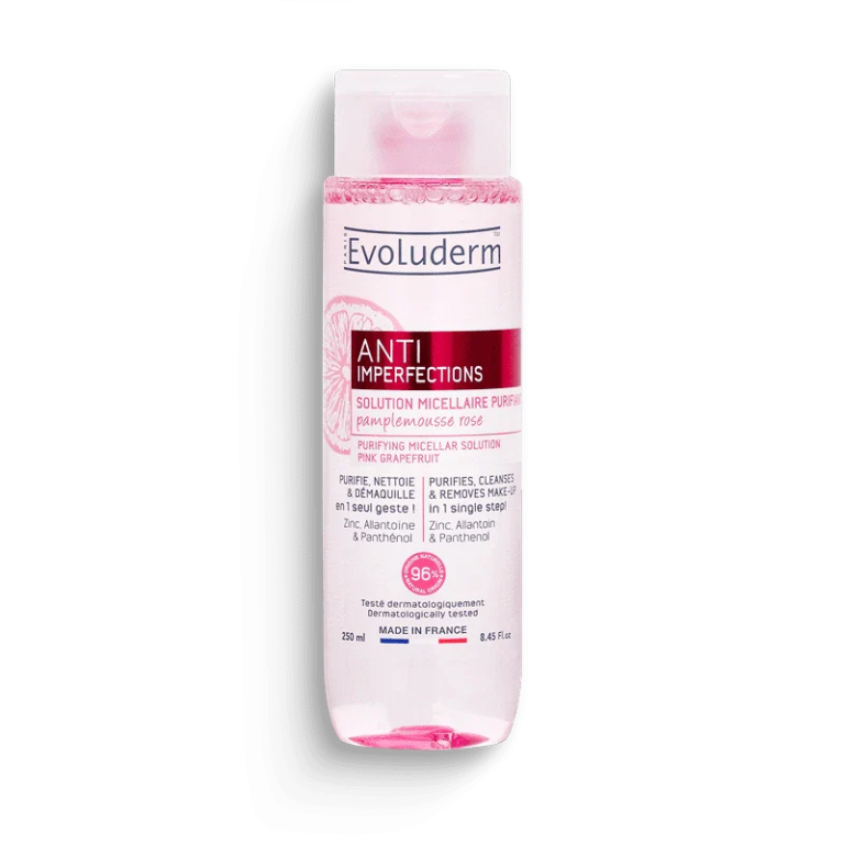 Evoluderm Gel nettoyant purifiant anti-imperfections 250 ml