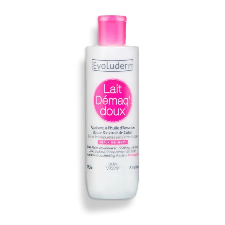 Evoluderm Lait démaquillant doux 250 ml