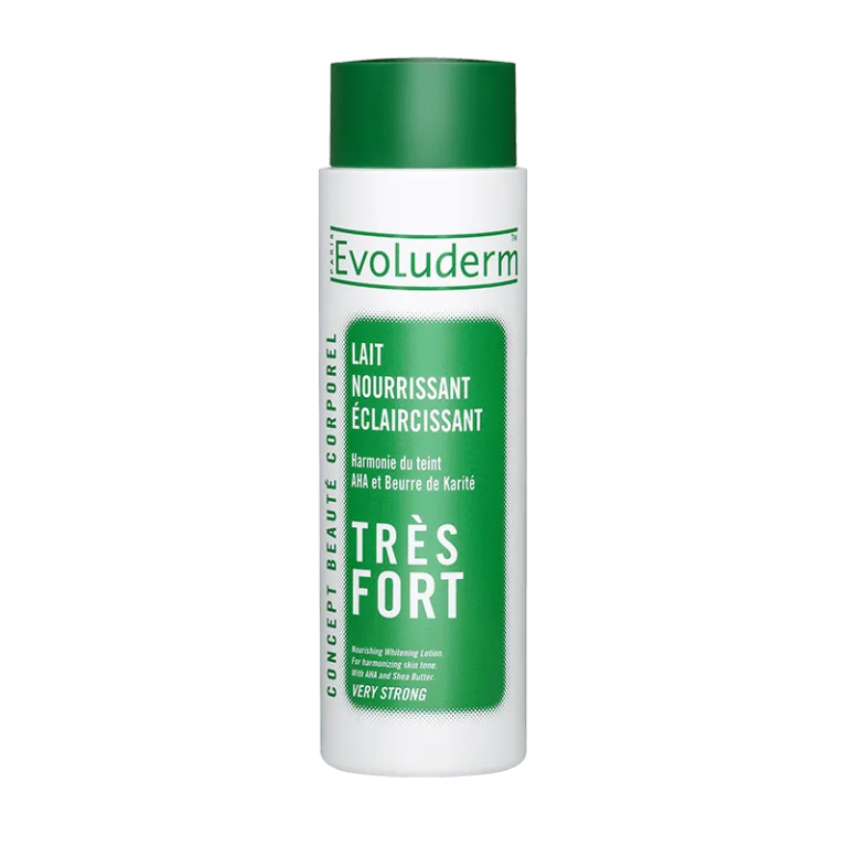 Evoluderm Lait éclaircissant nourrissant très fort 500 ml