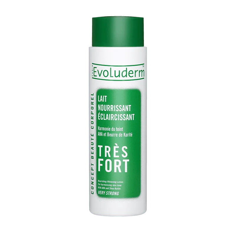 Evoluderm Lait éclaircissant nourrissant très fort 500 ml Evoluderm Lait éclaircissant nourrissant très fort 500 ml