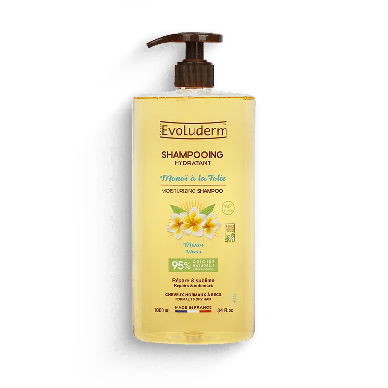Evoluderm Monoï à la Folie Shampooing 1 L Evoluderm Monoï à la Folie Shampooing 1 L