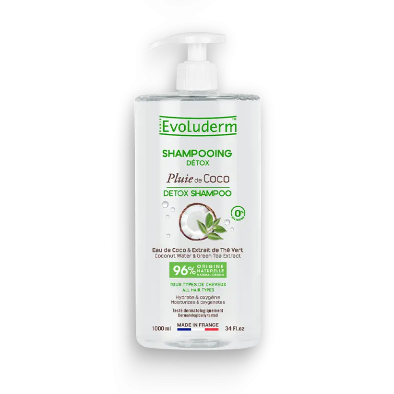Evoluderm Pluie de Coco Shampooing 1 L