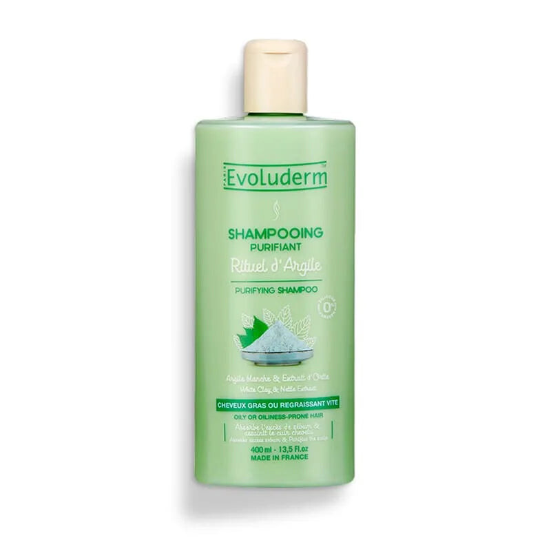 Evoluderm Secret d'Argile Shampooing 400 ml Evoluderm Secret d'Argile Shampooing 400 ml