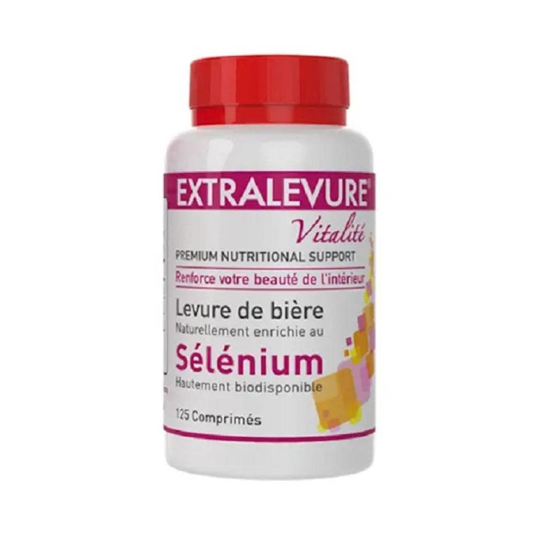 Extralevure Vitalité Sélénium 125 comprimés