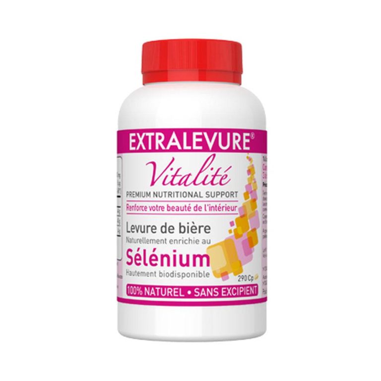 Extralevure Vitalité Sélénium 290 comprimés