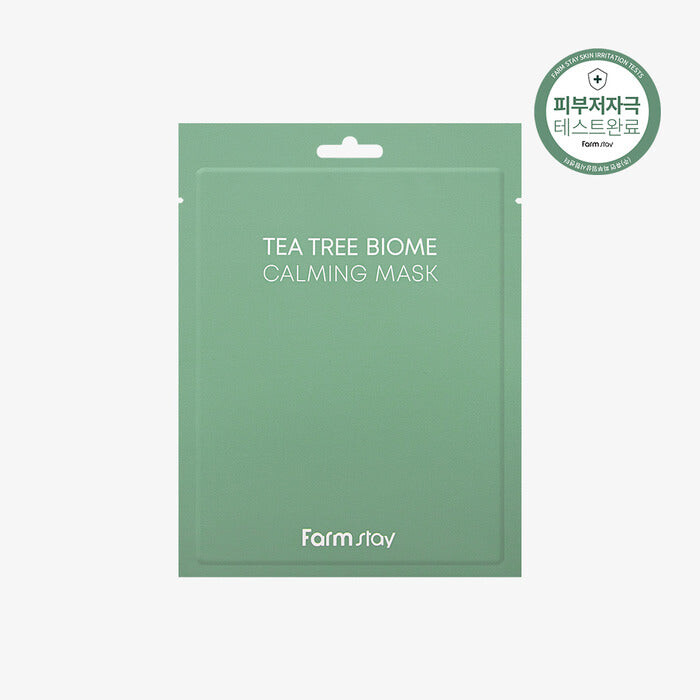 Farm Stay Tea Tree Biome Calming Mask Masques tissu 10 x 25 ml