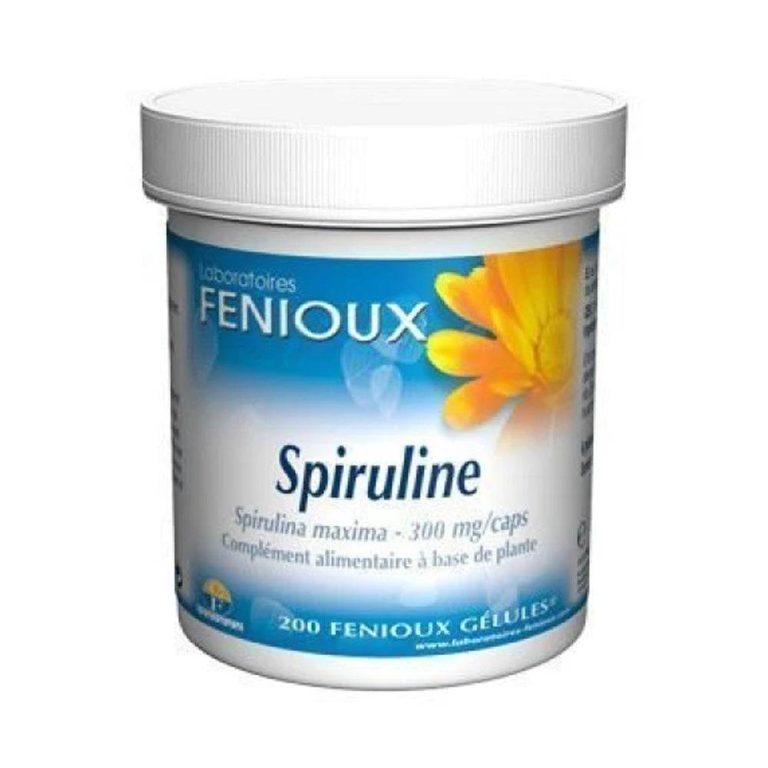 Fenioux Spiruline Énergie Tonus 200 gélules